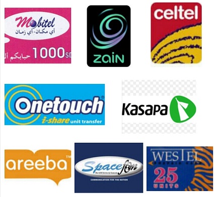 The initial multinational telecom brands in Ghana